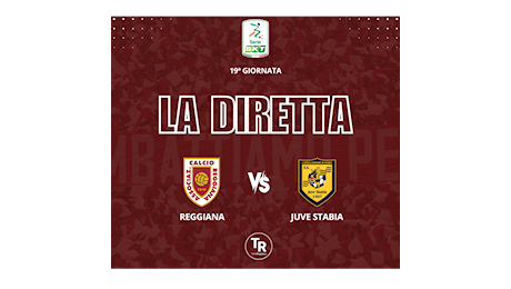 [LIVE] Reggiana-Juve Stabia 2-0. Via alla ripresa, subito due cambi per i gialloblù