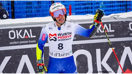 Kristoffersen in rosso, ma Odermatt è già lì. De Aliprandini 10° nella WCSL, Vinatzer perde il secondo sotto gruppo