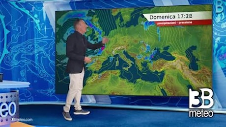 Previsioni meteo video di domenica 06 ottobre sull'Italia