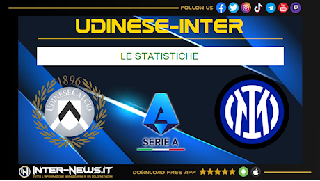 Udinese-Inter 2-3, le statistiche: un dato evidente racconta la vittoria!