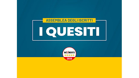 Assemblea degli iscritti 21-24 novembre – quesiti