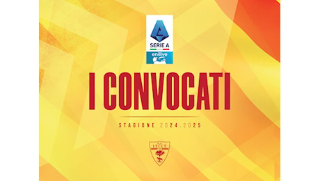 I convocati di Como - Lecce