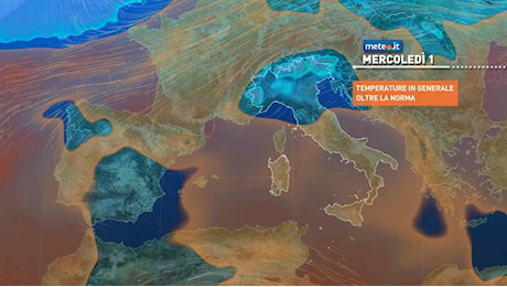 Meteo, dopo Capodanno arrivano le prime perturbazioni del 2025. La tendenza