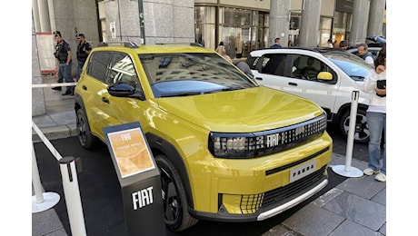 La Fiat Grande Panda al Salone Auto Torino 2024