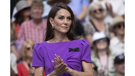 Kate, Wimbledon e il colore viola tra speranza e potere