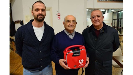 Inaugurato presso il Centro Socio Culturale di Casaglia il defibrillatore acquistato per la cittadinanza della frazione