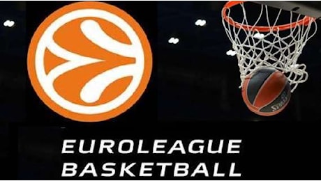 LIVE EuroLeague - 15^ giornata 2024-25: calendario e classifica