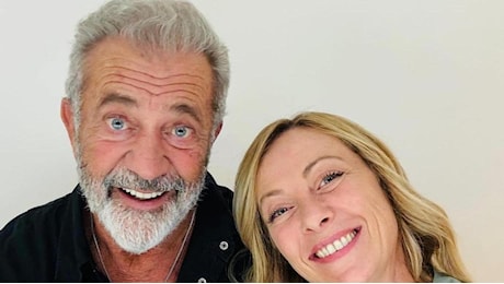 'Mel & Mel', Meloni sui social posta il selfie con Gibson