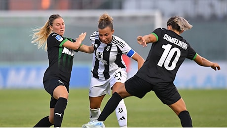 La Juventus Women non allunga. Il Sassuolo frena le bianconere