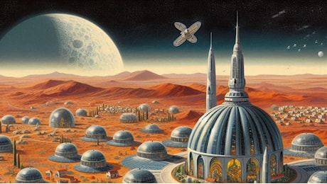 Case a cupola, pannelli solari ed esperimenti sulla procreazione: così Musk immagina la prima città su Marte