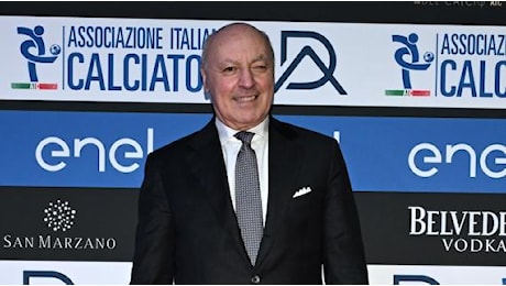 Marotta: Resterò a lungo all'Inter. Mercato? La prossima stagione ringiovaniremo la rosa