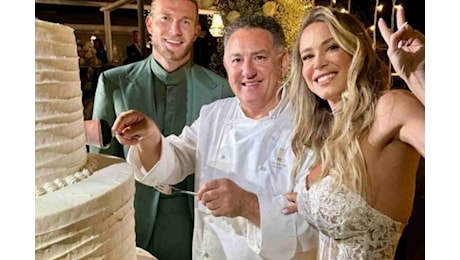 Diletta Leotta e Loris Karius sposi, la torta meravigliosa di Sal De Riso: la ricetta da copiare della farcitura golosissima