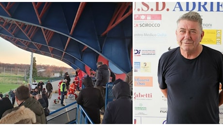 Sante Longato, malore fatale allo stadio: muore a 72 anni il direttore sportivo dell'Adriese. Il suo nome nell'albo d'oro delle imprese granata