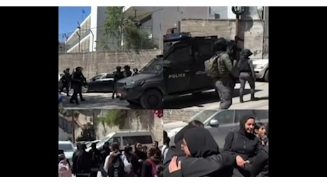 Israele chiude 3 scuole delle Nazioni Unite a Gerusalemme est, bambine espulse dalle Idf durante le lezioni, rastrellamenti in corso in altre strutture dei campi profughi a Shuafat - VIDEO