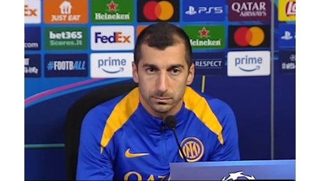 Inter-Bayern, Mkhitaryan presenta la gara: le dichiarazioni in LIVE