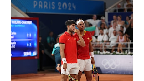 La coppia Nadal-Alcaraz saluta le Olimpiadi