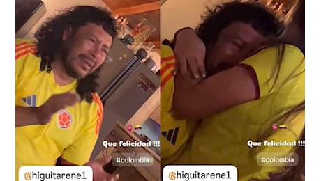 Colombia in finale di Copa America, Higuita in lacrime per la gioia. Video