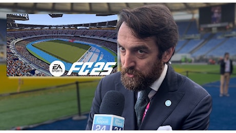 SSC Napoli, Bianchini svela: Stadio Maradona nel videogame EA FC? Ecco cosa stiamo facendo! | VIDEO CN24