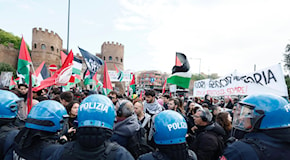 25 Aprile, tensioni a Roma tra Brigata Ebraica e manifestanti filo-Palestina