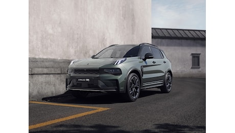 Lynk & Co 01 2025 in Italia a partire da 40.995 €