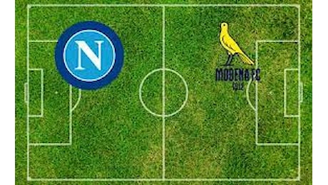 Napoli-Modena, le probabili formazioni