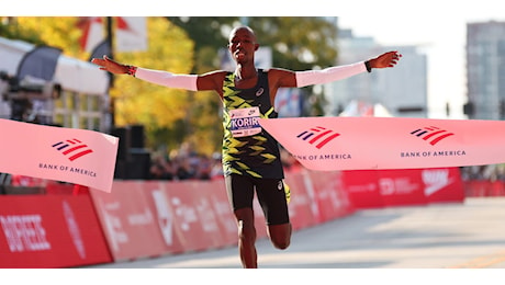 Maratona di Chicago, Korir imprendibile: vittoria e tempo spaziale