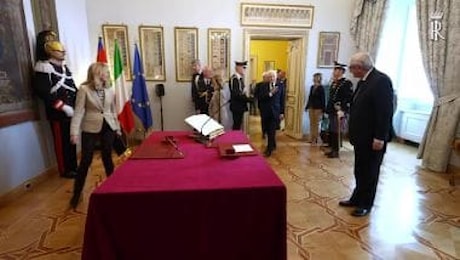 Tommaso Foti giura da Ministro al Quirinale