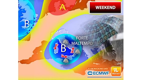 Meteo: Weekend, tra Sabato 19 e Domenica 20 Ottobre Italia sott'acqua, le Previsioni