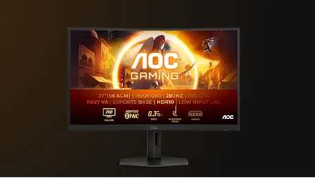 AOC espande la serie G4 con 4 nuovi monitor gaming