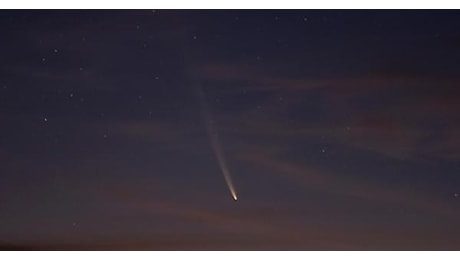 Arriva in Italia la Cometa del Secolo