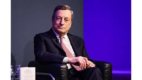 Ue, Draghi: Stima 800 mld basata su obiettivi europei, ed è prudente