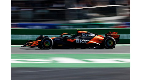 F1 Gp Austin, Norris in pole con McLaren e Ferrari in seconda fila