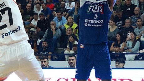 Crollo Fortitudo mai in partita con Cantù