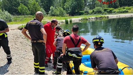 Trascinato via dalla corrente del fiume Adda durante un bagno: gravissimo un 24enne