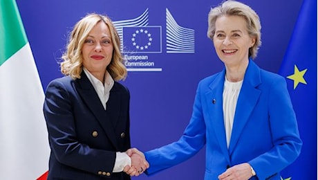 UE, incontro tra Meloni e von der Leyen: focus su migranti, Mercosur e auto