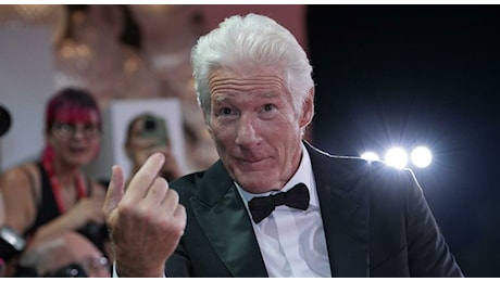 Richard Gere a Che tempo che fa: «Sognavo di essere italiano, gli unici fighi erano loro»