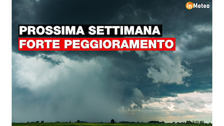 Previsioni meteo: alta pressione fino a Lunedì, poi possibile SEVERO PEGGIORAMENTO