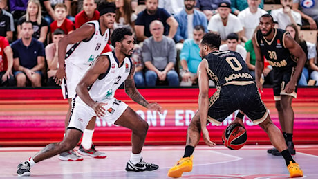 Basket Eurolega, Milano crolla nel Principato: il Monaco vince 93-80