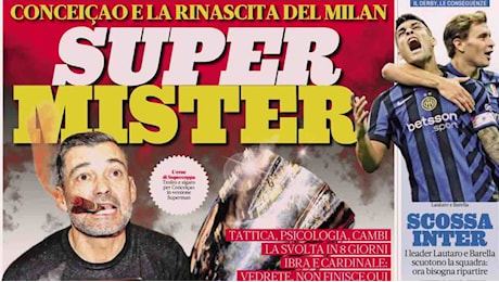 Prime pagine: Super mister, La mia ultima Roma