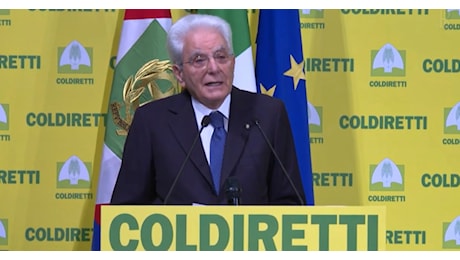 Cambiamento climatico, Mattarella a Coldiretti: “Non bisogna avere paura del nuovo, occorrono ricette aggiornate”