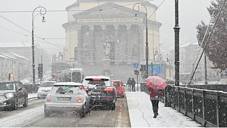 Neve forte in arrivo in Piemonte, possibile spolverata anche a Torino: fino a 20 centimetri sopra i 400-500 metri