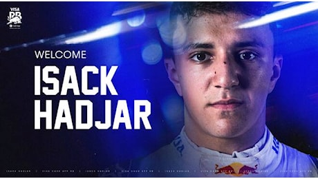 RACING BULLS / Isack Hadjar debutta in F1 con VCARB nel 2025 al fianco di Yuki Tsunoda