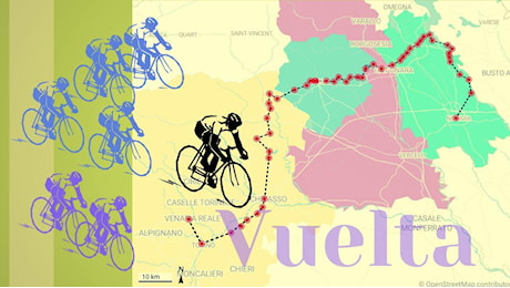 Vuelta 2025: partenza in piemonte da Torino, impatto economico e tappe