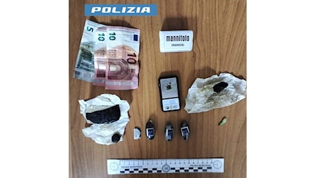 Agli arresti domiciliari, aveva ripreso la sua attività di spaccio: arrestato della Polizia di Stato