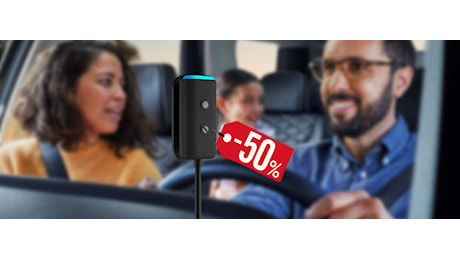 Black Friday Amazon: Echo Auto 2 al 50% di sconto!