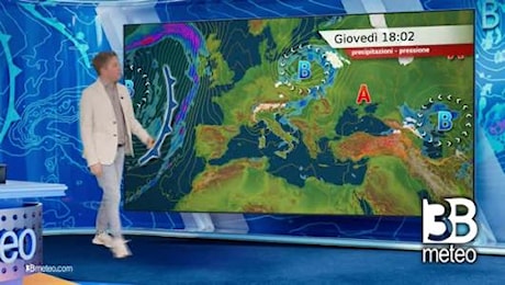 Previsioni meteo video di giovedì 28 novembre sull'Italia