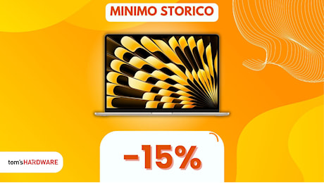 La MIGLIOR configurazione del MacBook Air da 15 con M3 torna al MINIMO STORICO!