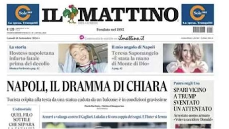 Il Mattino: Riecco la vetta