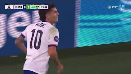 Pulisic scatenato! Segna ed esulta come Donald Trump