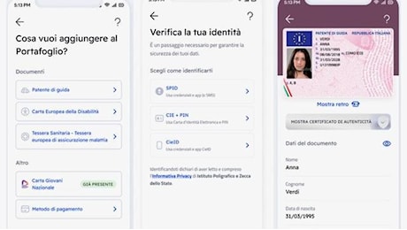 La patente digitale su tutti gli smartphone da dicembre: cos'è e come funziona IT Wallet